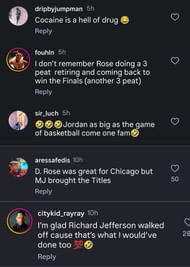 Fans react to Kendrick Perkins' comparison between Derrick Rose and Michael Jordan